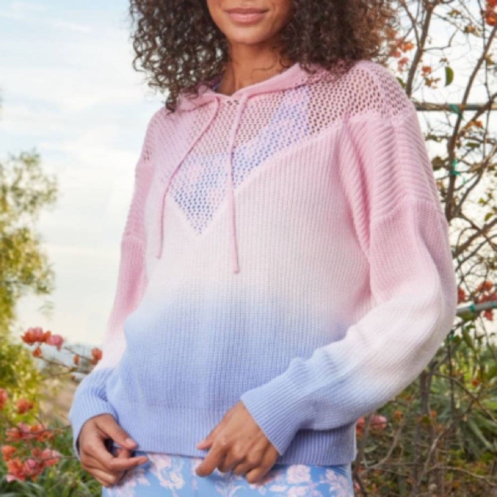 Spiritual Gangster Amar Meshed Up Hoodie Ombre - Picture 4 of 10